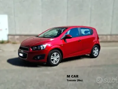 Usata Chevrolet Aveo LTZ 86 CV (63 kW) 2012 Rosso Berlina