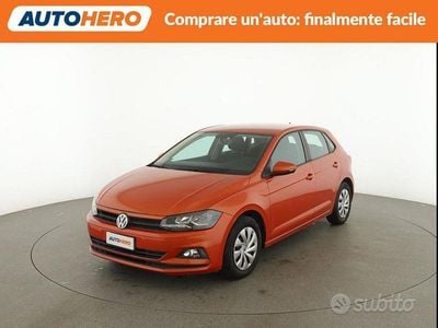 Usata VW Polo Trendline 65 CV (47 kW) 2018 Arancione Utilitaria
