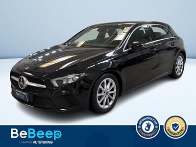 Usata Mercedes A180 116 CV (85 kW) 2020 Nero metallizzato Berlina