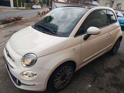 Bianco Usata 2016 Fiat 500C Lounge Cabrio | 9200 € (Buon prezzo)