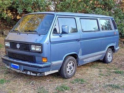 Usata VW T3 Edition 69 CV (50 kW) 1989 Blu Furgone