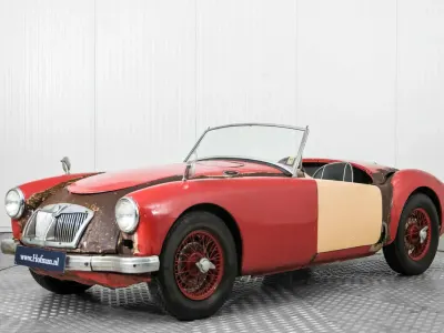 Usata MG MGA 72 CV (52 kW) 1957 Rosso Cabrio
