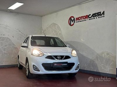 Usata Nissan Micra Tekna 80 CV (58 kW) 2017 Bianco Utilitaria