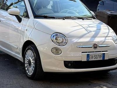 Usata Fiat 500 75 CV (55 kW) 2011 Bianco Berlina