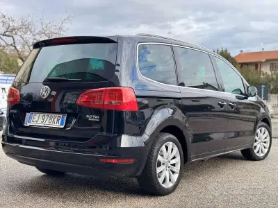 Usata VW Sharan Highline 140 CV (102 kW) 2011 Nero Monovolume