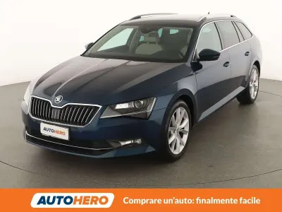 Usata Skoda Superb Style 150 CV (110 kW) 2018 Blu/azzurro Station wagon