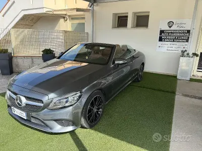 Begagnad Mercedes C220 194 HK (142 kW) 2020 Grå Cab
