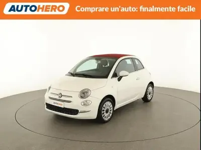 Usata Fiat 500C Lounge 70 CV (51 kW) 2016 Bianco Cabrio