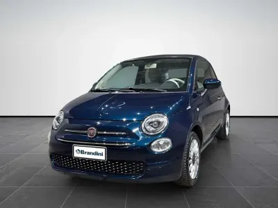 Usata Fiat 500C Lounge 69 CV (50 kW) 2019 Blu Cabrio