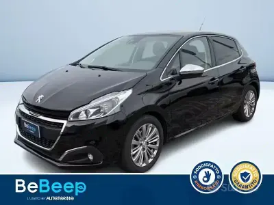 Usata Peugeot 208 Allure 102 CV (75 kW) 2019 Nero metallizzato Utilitaria