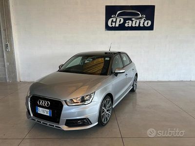 Usata Audi A1 S-Line 95 CV (69 kW) 2017 Grigio Utilitaria