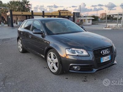 Usata Audi A3 Sportback S-Line 170 CV (125 kW) 2009 Grigio Utilitaria