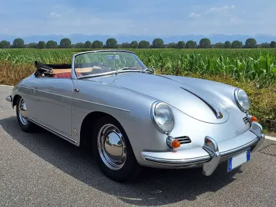 Usata Porsche 356 B 60 CV (44 kW) 1960 Argento Cabrio