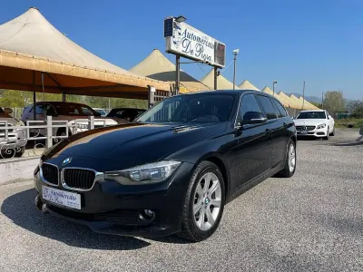 Usata BMW 320 Sport Line 184 CV (135 kW) 2014 Nero Station wagon