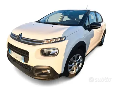 Usata Citroën C3 Feel 83 CV (61 kW) 2020 Bianco Utilitaria