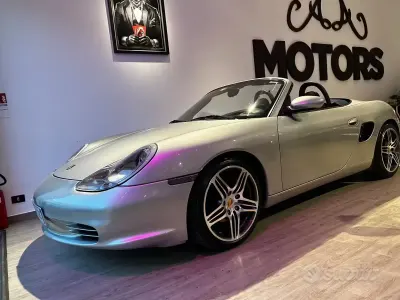 Usata Porsche Boxster 228 CV (167 kW) 2003 Grigio Cabrio