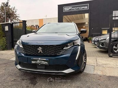 Begagnad Peugeot 3008 Allure 181 HK (133 kW) 2021 Blå SUV