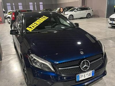 Usata Mercedes A180 Premium 2018 Blu Berlina
