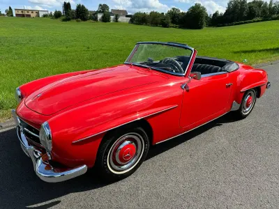 Usata Mercedes 190 105 CV (77 kW) 1959 Rosso Berlina