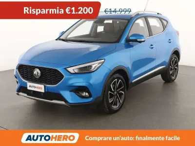 Usata MG ZS Luxury 106 CV (77 kW) 2023 Blu/azzurro SUV