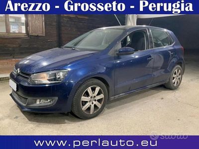 Usata VW Polo Highline 105 CV (77 kW) 2010 Blu Utilitaria