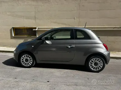Usata Fiat 500 Lounge 69 CV (50 kW) 2016 Grigio Utilitaria