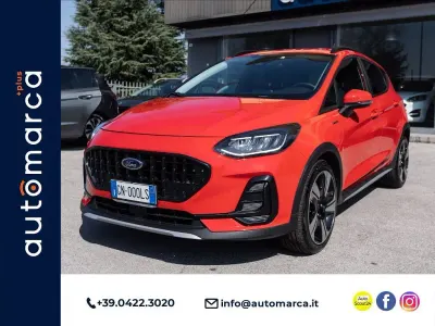 Usata Ford Fiesta Active 125 CV (91 kW) 2023 Rosso Utilitaria