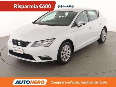 Gebraucht Seat Leon Style 110 PS (80 kW) 2016 Weiß Kleinwagen