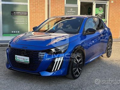 Usata Peugeot 208 GT 101 CV (74 kW) 2024 Blu Utilitaria