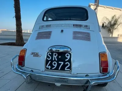 Usata Fiat 500 17 CV (12 kW) 1969 Bianco Utilitaria