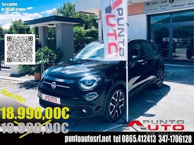 Usata Fiat 500X Connect 131 CV (96 kW) 2021 Nero SUV