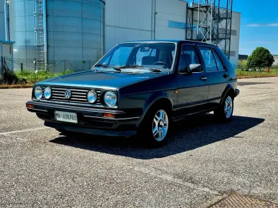 Usata VW Golf II 73 CV (53 kW) 1986 Verde Utilitaria