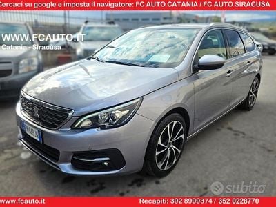 Usata Peugeot 308 SW GT-line 120 CV (88 kW) 2018 Grigio Station wagon