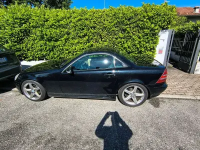 Usata Mercedes SLK200 163 CV (119 kW) 2002 Nero Cabrio