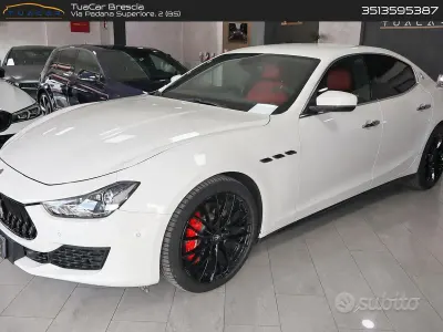 Usata Maserati Ghibli 250 CV (183 kW) 2017 Bianco Berlina