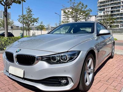 Usata BMW 420 Coupé Advantage 190 CV (139 kW) 2018 Argento Coupé