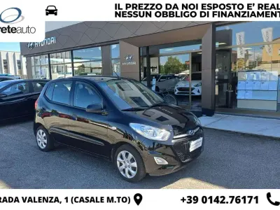Usata Hyundai i10 Classic 69 CV (50 kW) 2011 Nero Utilitaria