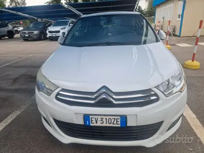 Usata Citroën C4 120 CV (88 kW) 2014 Bianco Berlina