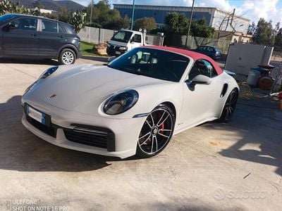 Usata Porsche 911 Turbo 581 CV (427 kW) 2021 Grigio Cabrio