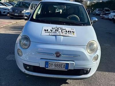 Usata Fiat 500 75 CV (55 kW) 2009 Bianco Cabrio