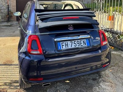 Usata Fiat 500 Riva 95 CV (69 kW) 2017 Blu Cabrio