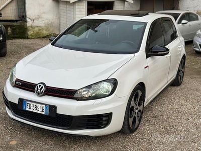 Usata VW Golf VI GTI 210 CV (154 kW) 2011 Bianco Utilitaria