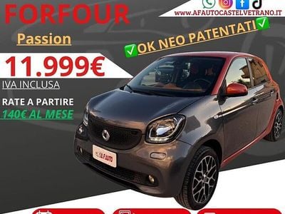 Usata Smart ForFour Passion 70 CV (51 kW) 2019 Grigio Utilitaria
