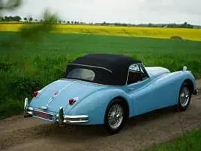 Usata Jaguar XK SE 213 CV (156 kW) 1955 Blu Cabrio