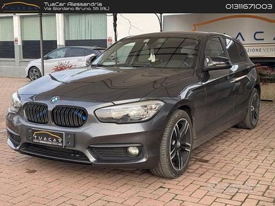 Usata BMW 118 Advantage 136 CV (100 kW) 2019 Grigio Utilitaria