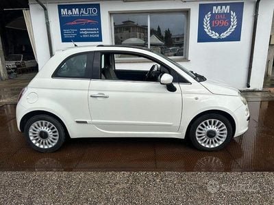 Usata Fiat 500 Lounge 95 CV (69 kW) 2011 Bianco Utilitaria