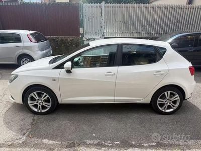 Usata Seat Ibiza Style 82 CV (60 kW) 2013 Bianco Berlina