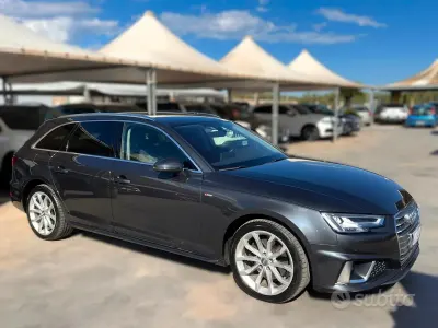 Usata Audi A4 S-Line 122 CV (89 kW) 2019 Grigio Station wagon