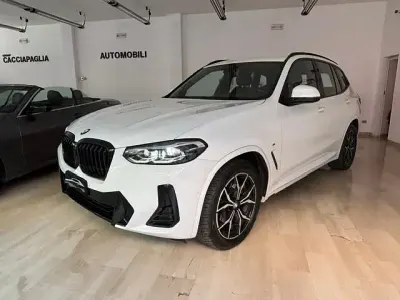Usata BMW X3 M Sport 190 CV (139 kW) 2022 Bianco SUV