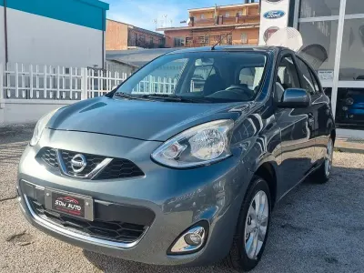 Usata Nissan Micra Tekna 80 CV (58 kW) 2017 Blu Utilitaria